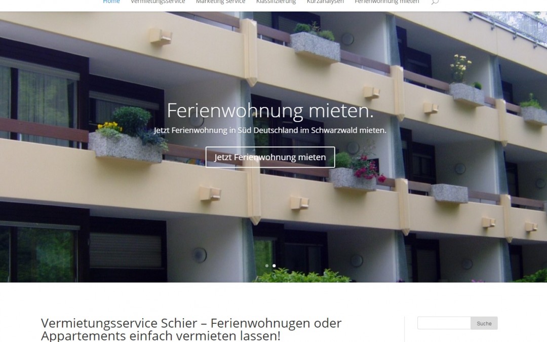 Vermietungsservice Schier